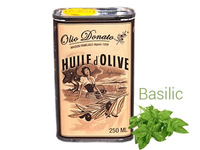 Huile d'olive vierge extra au basilic frais product image