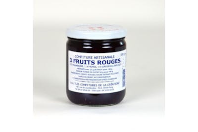 Confiture Artisanale 3 Fruits Rouges product image
