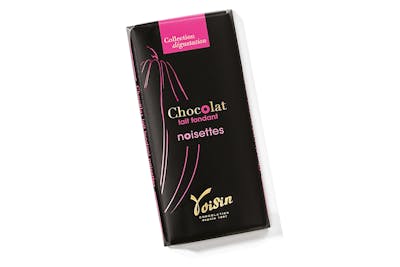 Tablette chocolat lait fondant noisette product image