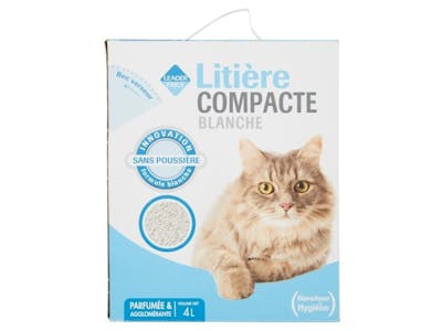 Litière compacte chat - Leader Price product image