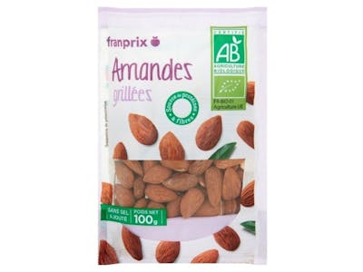 Amandes grillées - Franprix Bio product image