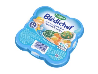 Blédichef epinard saumon bébé - Bledina product image