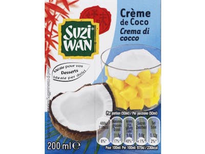Crème de coco - Suziwan product image