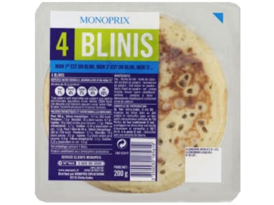 Blinis - Monoprix product image