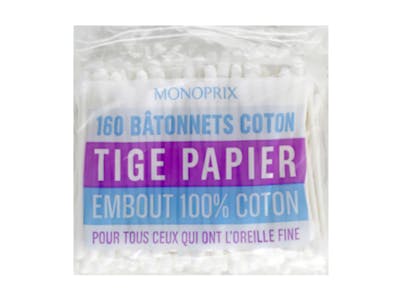 Bâtonnets coton - Monoprix product image