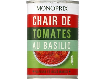 Chair de tomates au basilic - Monoprix product image