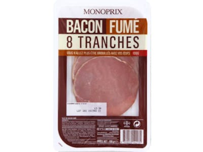 Bacon fumé - Monoprix product image