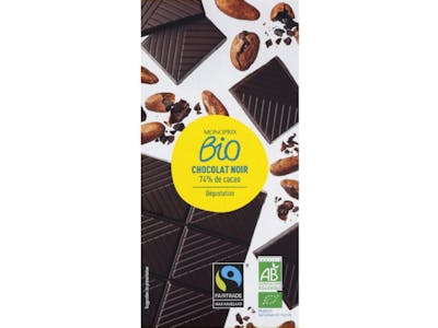 Chocolat Noir 74% - Monoprix Bio product image