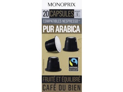 Café arabica capsules - Monoprix product image