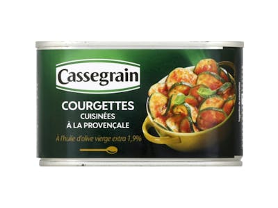 Courgettes cuisinées à la provençale - Cassegrain product image