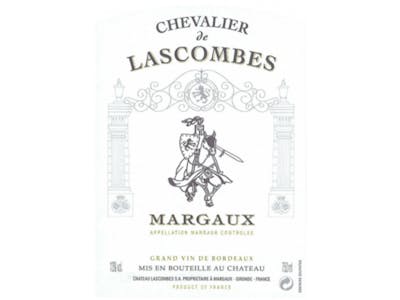 AOC Margaux - Chevalier de Lascombes 2012 product image