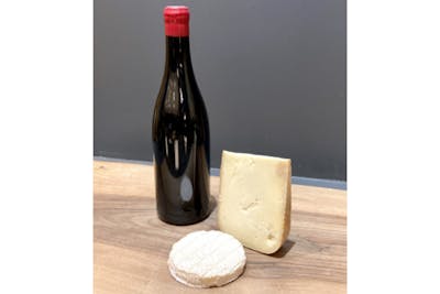 Apéritif fromages de brebis et vin rouge product image