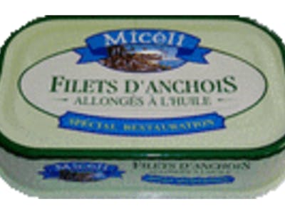 Anchois allongés à l'huile d'olive (bocal) - Miceli product image