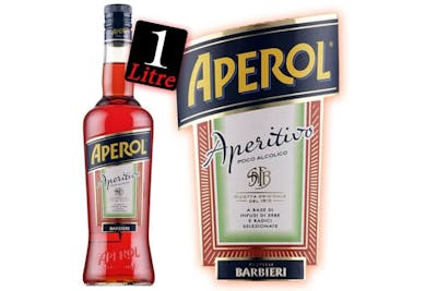 Aperol Barbieri - Aperitivo - Italie - 15%Vol. product image