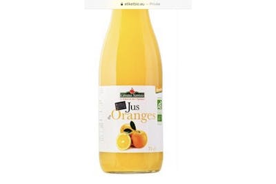 Jus d’orange Bio product image