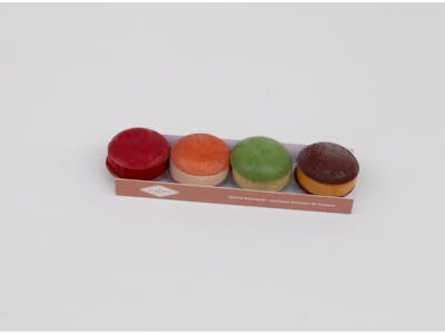 Bonbons de Chocolat Glacés : Fraise Vanille, Lait de Noisette Citron, Pistache Framboise, Framboise Caramel product image