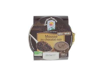 Mousse au chocolat Bio Grandeur Nature product image