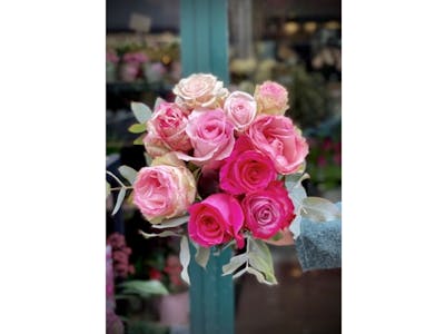 Bouquet de roses roses (petit) product image