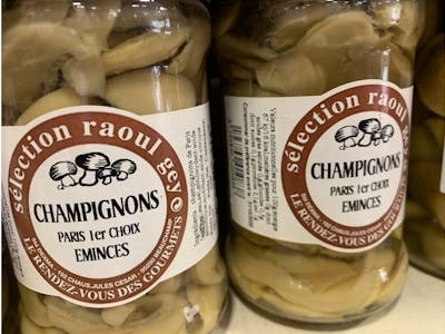 Champignon de Paris emincés (bocal) product image