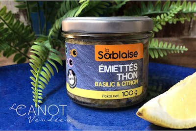 Emietté de thon, basilic & citron product image