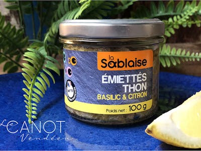 Emietté de thon, basilic & citron product image