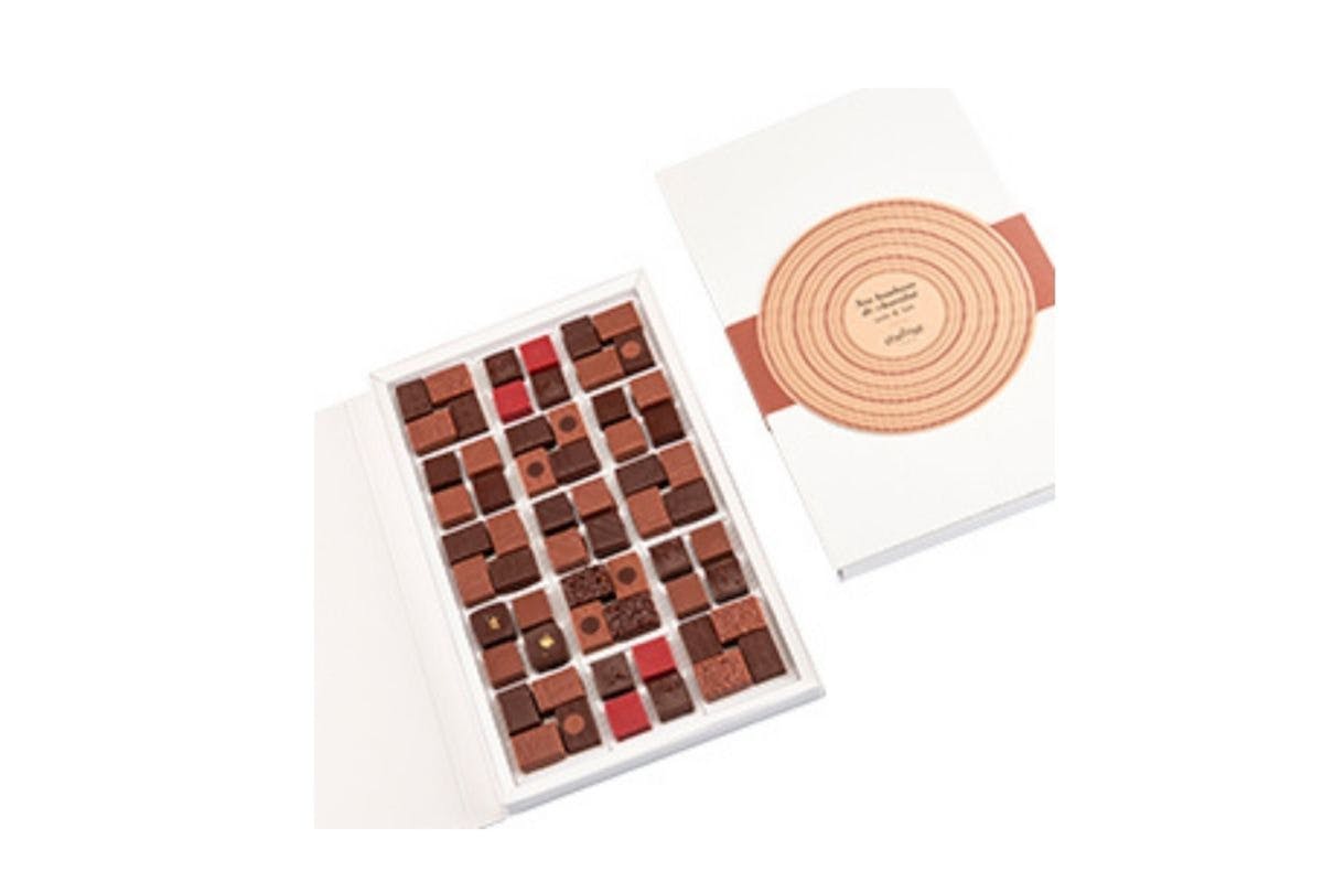 Coffret de 6 bonbons de chocolats assortis - Idées cadeaux - Lenôtre