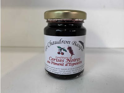 Confiture de cerise noire au piment d'Espelette product image