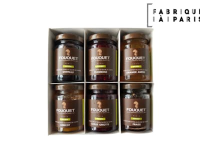Coffret confitures  6 mini pots product image