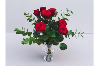Le bouquet de roses rouges (petit) product image