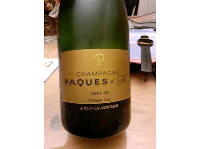 Champagne Paques et Fils - Premier Cru - Carte d'Or product image