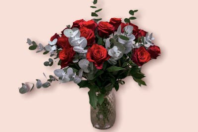 Le bouquet de roses rouges (grand) product image