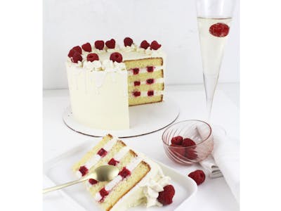Gâteau vanille framboise product image