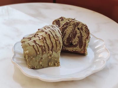 Cake marbré chocolat matcha (part) product image