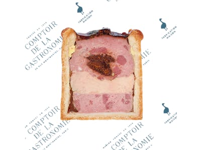 Pâté en croûte de canard aux figues & foie gras de canard maison product image