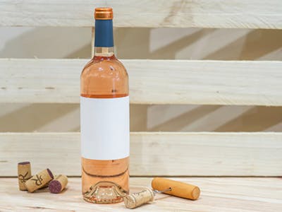 Vin rosé grec "Retsina Malamatina" product image