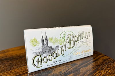 Tablette chocolat Bonnat blanc ivoire product image