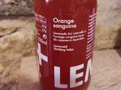 Lemonaid Bio orange sanguine product image