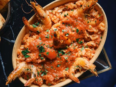 Risotto parmesan et crevettes product image