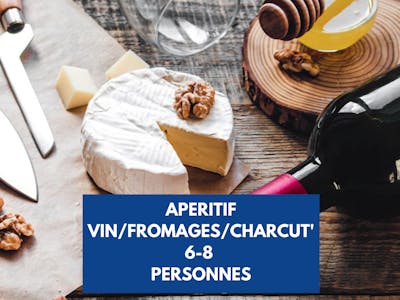 Apéritif vin, fromage et charcuterie product image