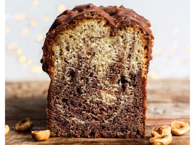 Cake marbré Chocolat & Noix de Coco (part) product image