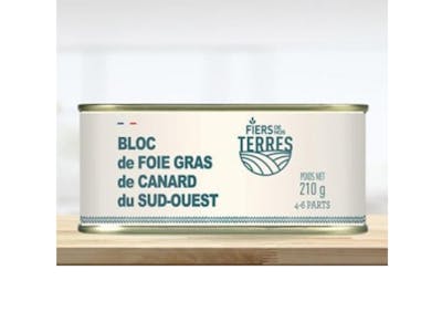 Bloc de foie gras de canard du Sud-Ouest product image