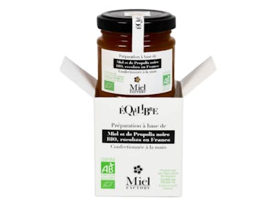 Préparation à base de miel de sapin & propolis noire Bio product image
