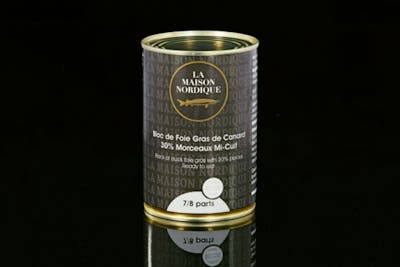 Bloc de foie gras de canard 30% morceaux mi-cuit product image