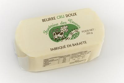 Beurre de baratte cru doux product image