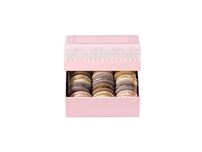 Coffret de 12 macarons "Napoléon III" - rose product image