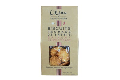 Biscuits fromage de brebis et piment d'Espelette product image