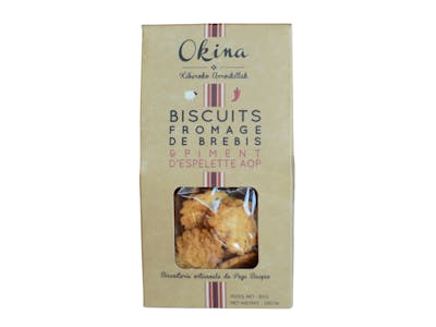 Biscuits fromage de brebis et piment d'Espelette product image