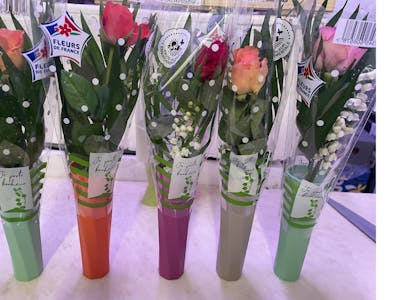 Muguet  2 brins vase( sans rose) product image
