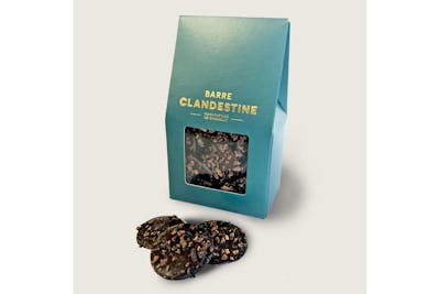 Chocolat noir aux éclats de fèves de cacao torréfiées product image