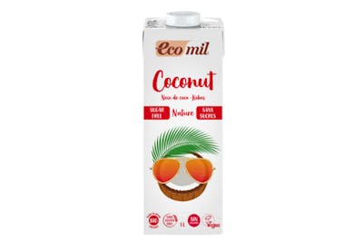 Lait de Noix de Coco sans sucre Bio Ecomil product image